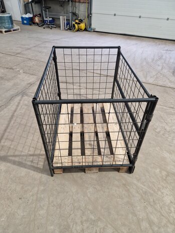 Cordes Pallet opzetrand 1200x800x965mm zwart, gebruikt Cordes Pallet opzetrand 1200x800x965mm zwart, gebruikt