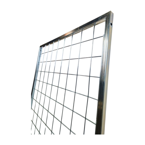 Wanzl Gaaspaneel gegalvaniseerd 1200x2200mm, 75mm maaswijdte, nieuw Wanzl Gaaspaneel gegalvaniseerd 1200x2200mm, 75mm maaswijdte, nieuw