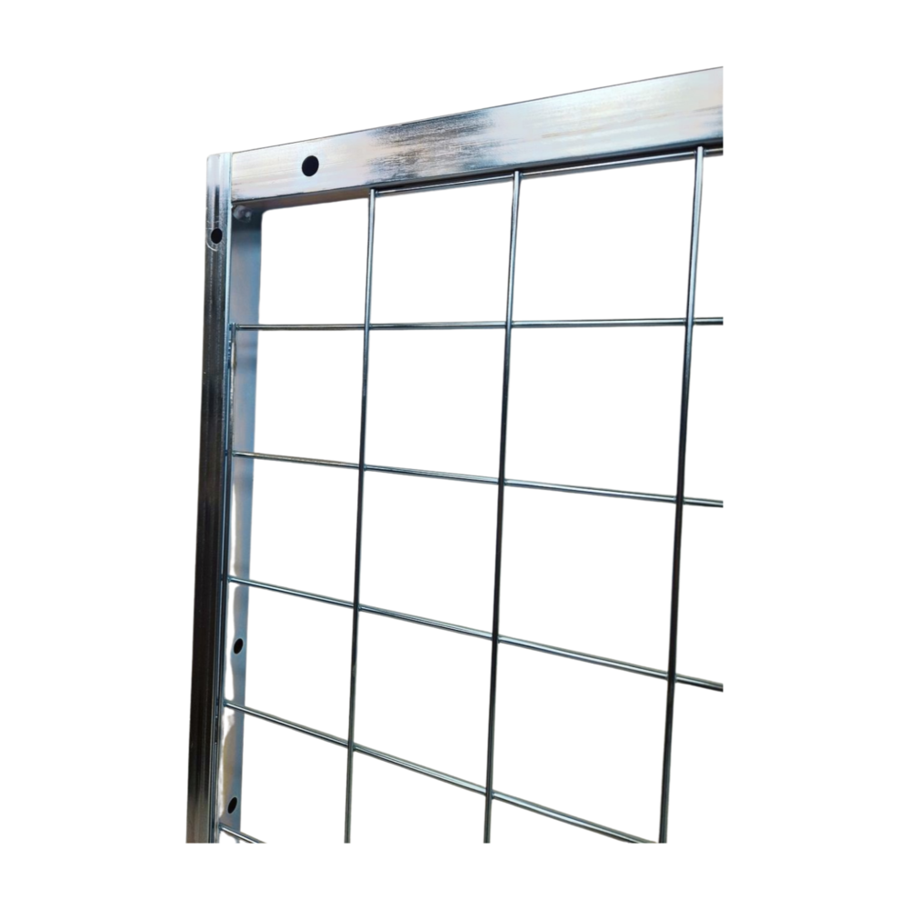 Wanzl Gaaspaneel gegalvaniseerd 1200x2200mm, 75mm maaswijdte, nieuw Wanzl Gaaspaneel gegalvaniseerd 1200x2200mm, 75mm maaswijdte, nieuw