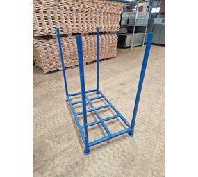 Emtrade Stapelrek 1395x800xH1500mm blauw, gebruikt Emtrade Stapelrek 1395x800xH1500mm blauw, gebruikt