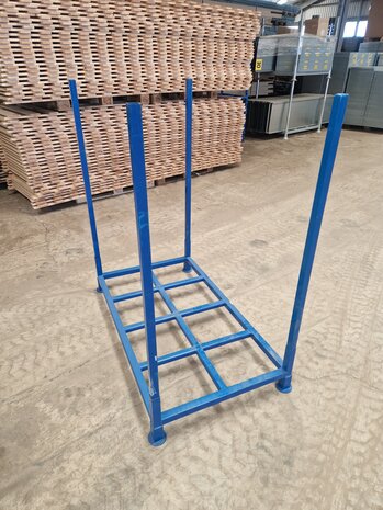 Emtrade Stapelrek 1395x800xH1500mm blauw, gebruikt Emtrade Stapelrek 1395x800xH1500mm blauw, gebruikt