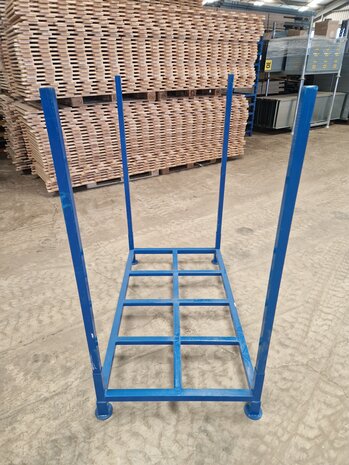 Emtrade Stapelrek 1395x800xH1500mm blauw, gebruikt Emtrade Stapelrek 1395x800xH1500mm blauw, gebruikt