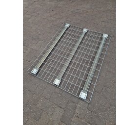 EMRACK Draadrooster legbord 1100x880mm 750kg mesh deck, gebruikt