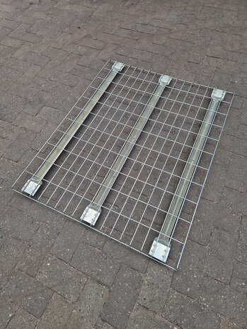 EMRACK Draadrooster legbord 1100x880mm 750kg mesh deck, gebruikt EMRACK Draadrooster legbord 1100x880mm 750kg mesh deck, gebruikt