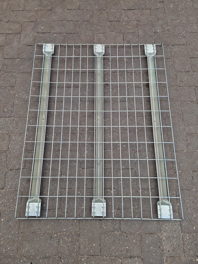 EMRACK Draadrooster legbord 1100x880mm 750kg mesh deck, gebruikt EMRACK Draadrooster legbord 1100x880mm 750kg mesh deck, gebruikt