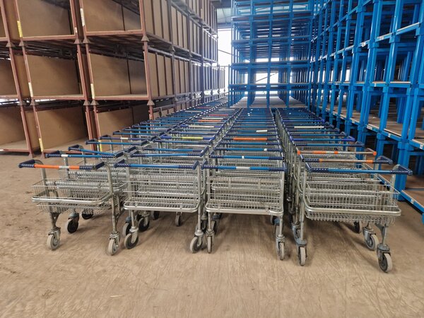 Wanzl Transportwagen t31/5, 1450x850x960mm, gebruikt Wanzl Transportwagen t31/5, 1450x850x960mm, gebruikt