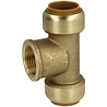 Tectite Tectite steekfitting T-stuk met afloop 22 mm x 3/4" IS, nieuw Tectite Tectite steekfitting T-stuk met afloop 22 mm x 3/4" IS, nieuw