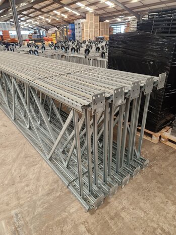 Stow Stow NP Palletstelling Staander 5500x1100mm (100x65) verzinkt, gebruikt