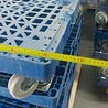 Feil Rolcontainer 3-heks met 2 houten legborden, gebruikt Feil Rolcontainer 3-heks met 2 houten legborden, gebruikt