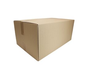 Vouwdozen 410x358x257mm fefco 0201 enkelgolfkarton, nieuw (rest) Vouwdozen 410x358x257mm fefco 0201 enkelgolfkarton, nieuw (rest)