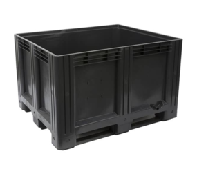 Embox Palletbox kunststof 120x100x76cm gesloten, 3-sledes, nieuw Embox Palletbox kunststof 120x100x76cm gesloten, 3-sledes, nieuw