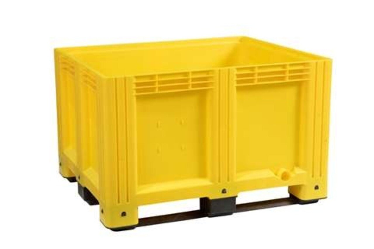 Embox Palletbox kunststof, gesloten, 120x100x78cm, nieuw Embox Palletbox kunststof, gesloten, 120x100x78cm, nieuw