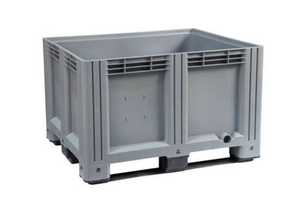 Embox Palletbox kunststof, gesloten, 120x100x78cm, nieuw Embox Palletbox kunststof, gesloten, 120x100x78cm, nieuw