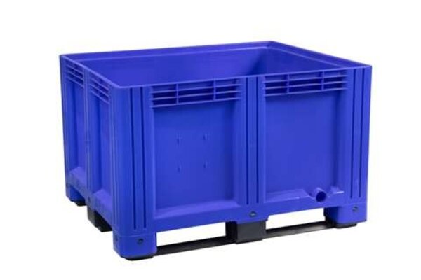 Embox Palletbox kunststof 120x100x76cm gesloten, 3-sledes, nieuw Embox Palletbox kunststof 120x100x76cm gesloten, 3-sledes, nieuw