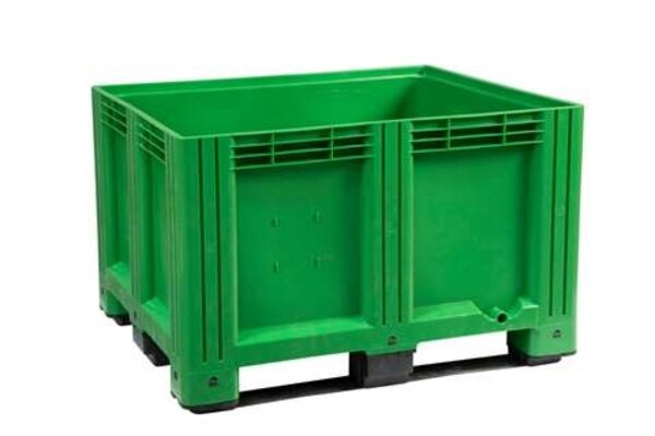 Embox Palletbox kunststof, gesloten, 120x100x78cm, nieuw Embox Palletbox kunststof, gesloten, 120x100x78cm, nieuw