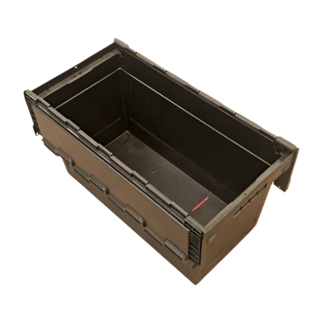 BITO Distributiebak 800x400x423 mm nestbaar, zwart, licht gebruikt