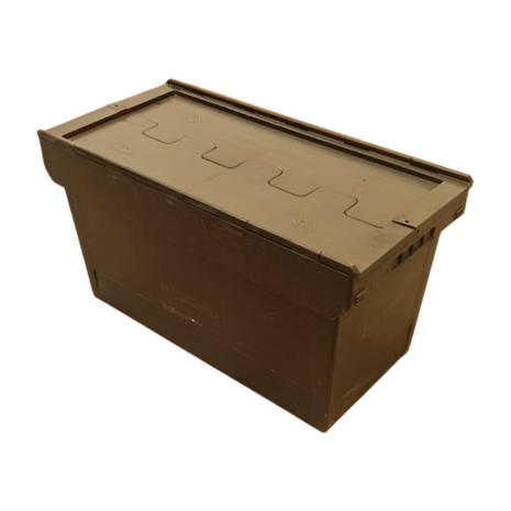 BITO Distributiebak 800x400x423 mm nestbaar, zwart, licht gebruikt