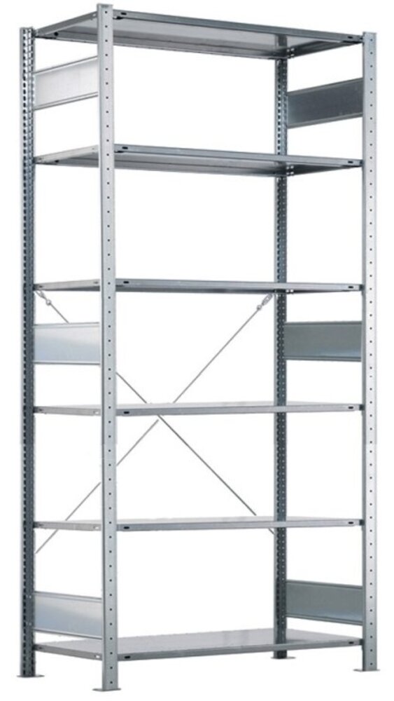 Meta Meta Clip Legbordstelling 250x130x60cm, gebruikt Meta Meta Clip Legbordstelling 250x130x60cm, gebruikt