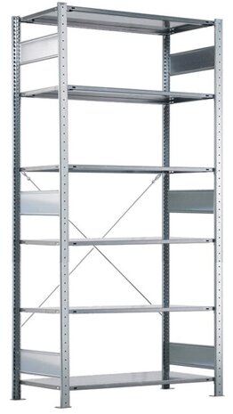 Meta Meta Clip Legbordstelling 250x130x60cm, gebruikt Meta Meta Clip Legbordstelling 250x130x60cm, gebruikt