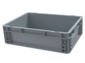 Stapelbak 400x300x120mm Gesloten Grijs, Nieuw Stapelbak 400x300x120mm Gesloten Grijs, Nieuw