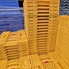 Emtrade Klapkrat, 400x300x110 mm, geel kunststof, gebruikt Emtrade Klapkrat, 400x300x110 mm, geel kunststof, gebruikt