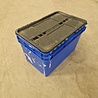 Curtec Distributiebak, 600x400x374 mm, euronorm, blauw kunststof, gebruikt