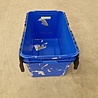 Curtec Distributiebak, 600x400x374 mm, euronorm, blauw kunststof, gebruikt