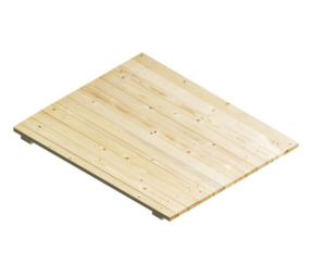 Emrack Vurenhouten vlonder gesloten 880x1100x20 mm (bxdxh), licht gebruikt