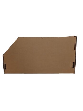 Emtrade Magazijnbak karton 580x400x300 mm - bruin golfkarton gebruikt per pallet - niet gevouwen (180 stuks)