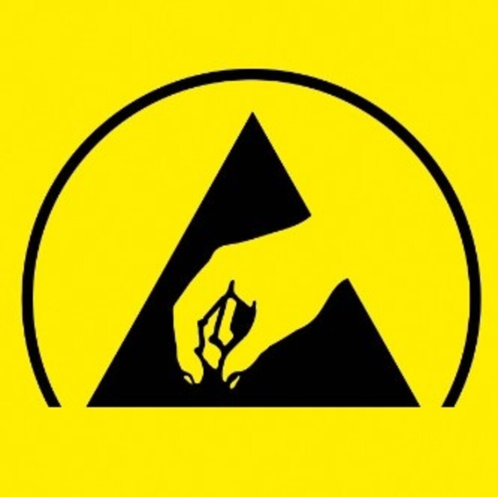 Auer Stapelbak 600x400x320mm, ESD PP, Zwart, gebruikt Auer Stapelbak 600x400x320mm, ESD PP, Zwart, gebruikt