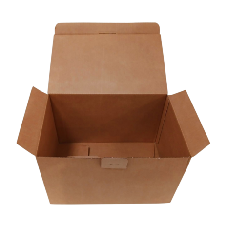 Emtrade Autolock Vouwdoos met Klep 360x230x229 bruin, nieuw