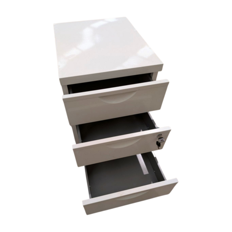 Emtrade Mobiel Ladeblok, 50,5x41x57 cm, Wit