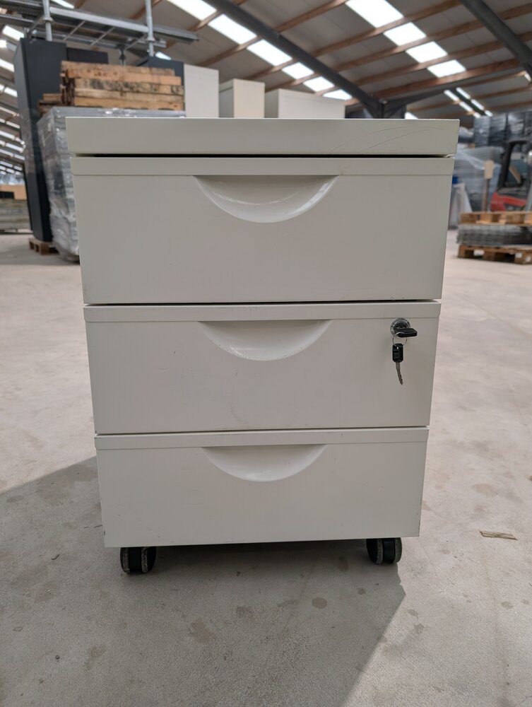 Emtrade Mobiel Ladeblok, 50,5x41x57 cm, Wit