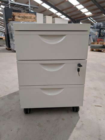 Emtrade Mobiel Ladeblok, 50,5x41x57 cm, Wit