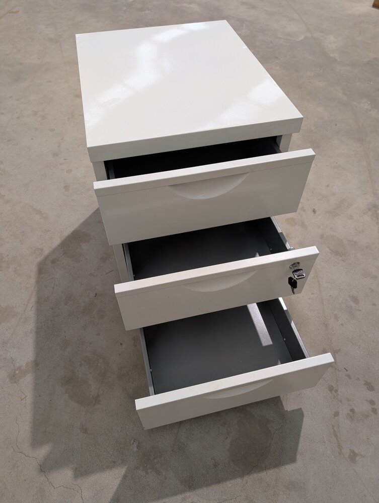 Emtrade Mobiel Ladeblok, 50,5x41x57 cm, Wit