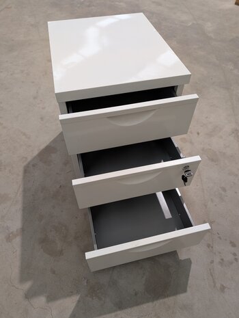 Emtrade Mobiel Ladeblok, 50,5x41x57 cm, Wit