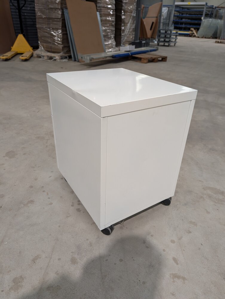 Emtrade Mobiel Ladeblok, 50,5x41x57 cm, Wit