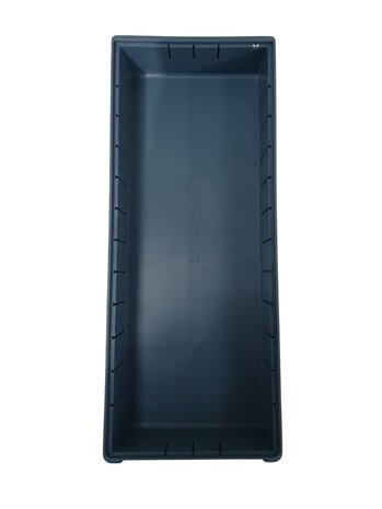 BITO Magazijnbak 600x234x90 mm, 9,4 liter, kunststof bak, gesloten, stapelbaar, blauw, nieuw