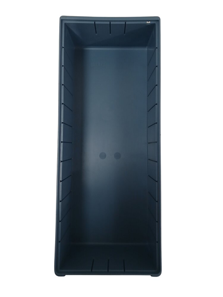BITO Magazijnbak 600x234x140 mm, 15,4 liter, gesloten, stapelbaar, blauw, nieuw