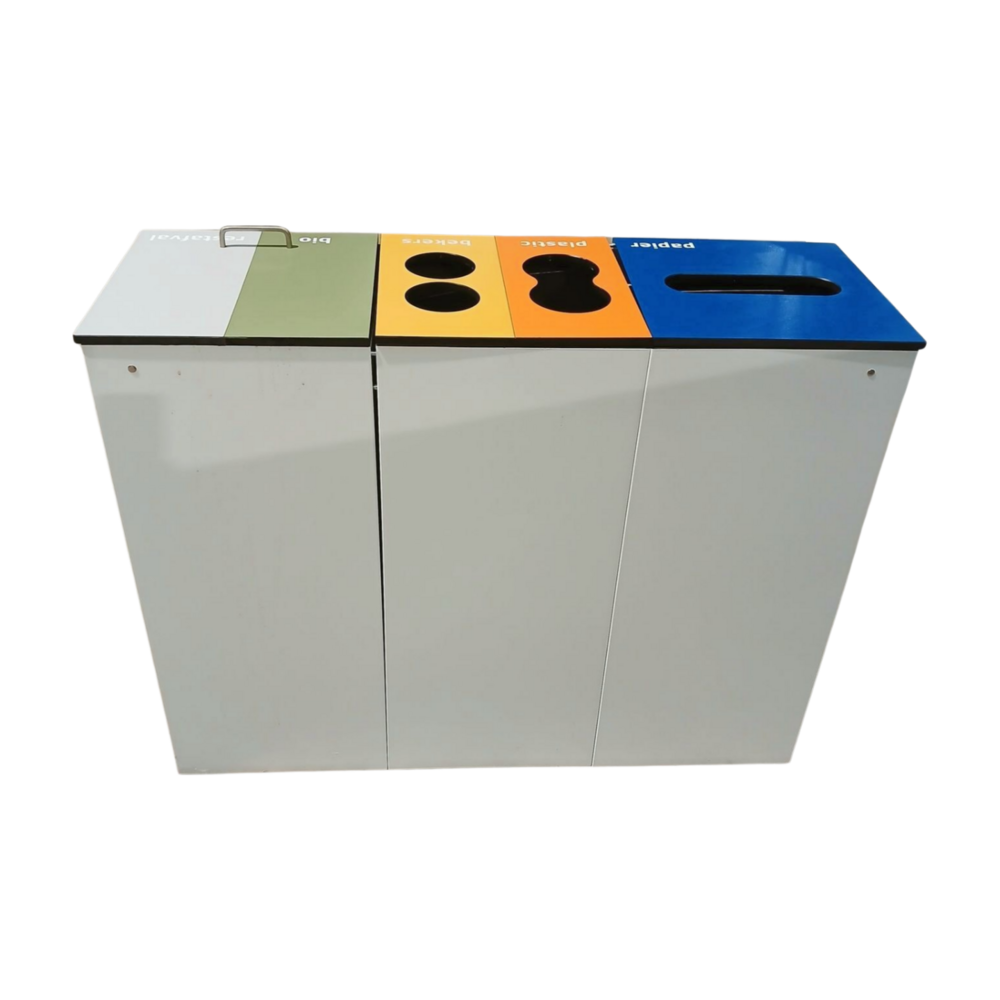 Emtrade Afvalscheidingsunit – 107x36x82cm - Gebruikt