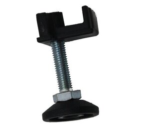 EMRACK Metalen voetplaat met stelvoet voor G3 stelling EMRACK Metalen voetplaat met stelvoet voor G3 stelling