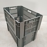 Emtrade Nestbare stapelkrat 600×400×500 mm Geperforeerd Stapelbaar/Nestbaar Grijs Nieuw