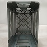 Emtrade Nestbare stapelkrat 600×400×500 mm Geperforeerd Stapelbaar/Nestbaar Grijs Nieuw