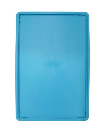 Emtrade (Nieuw) Oplegdeksel 600x400 mm - turquoise, nieuw
