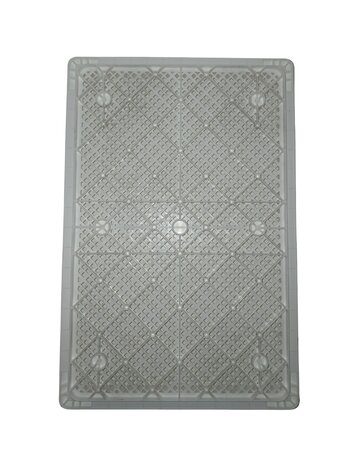 Emtrade Stapelkrat Geperforeerd 600×400×50 mm – Wit, Nieuw