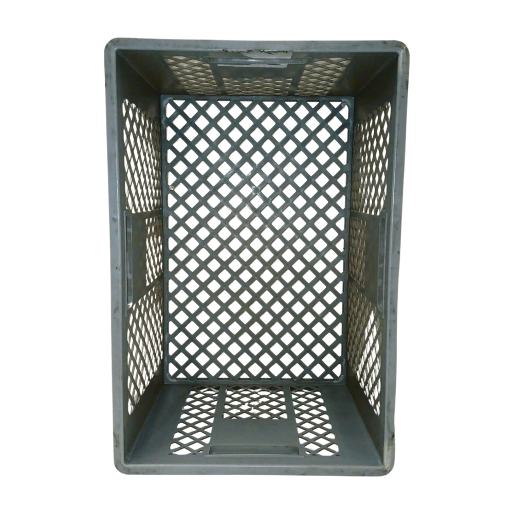 Emtrade Stapelkrat 600×400×320 mm – Geperforeerd – PP – Grijs – Gebruikt Emtrade Stapelkrat 600×400×320 mm – Geperforeerd – PP – Grijs – Gebruikt