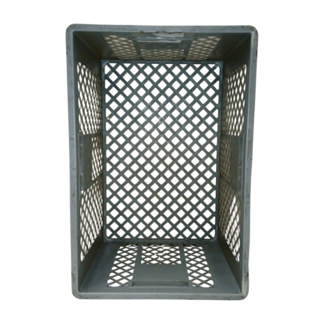 Emtrade Stapelkrat 600×400×320 mm – Geperforeerd – PP – Grijs – Gebruikt Emtrade Stapelkrat 600×400×320 mm – Geperforeerd – PP – Grijs – Gebruikt