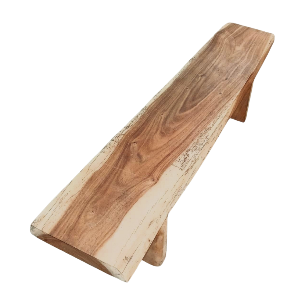 Emtrade Houten Tuinbank 181x37x47 – Massief Hout – Robuust & Uniek - Gebruikt