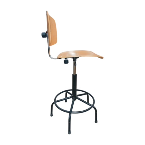 Emtrade Industriële werkstoel (verstelbaar), gebruikt per stuk