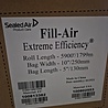 Sealed Air Folie Efficiency voor Fill-Air 130x250mm Sealed Air Folie Efficiency voor Fill-Air 130x250mm